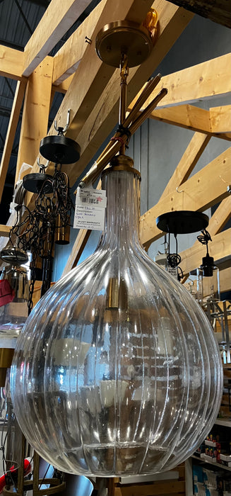 Savoy House Brandon 1-Light Pendant in Warm Brass (New)