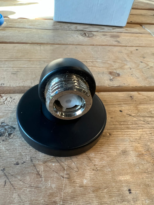 KOHLER Purist Wall-Mount Supply Elbow with Check Valve in Matte Black (new)