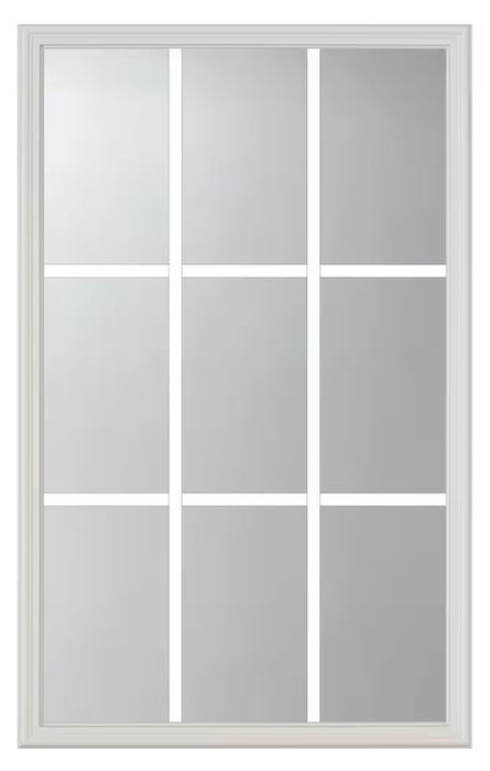 ODL 9-Lites Low-E Glass with Grill between Glass 22 in. x 36 in. x 1 in. Door Glass