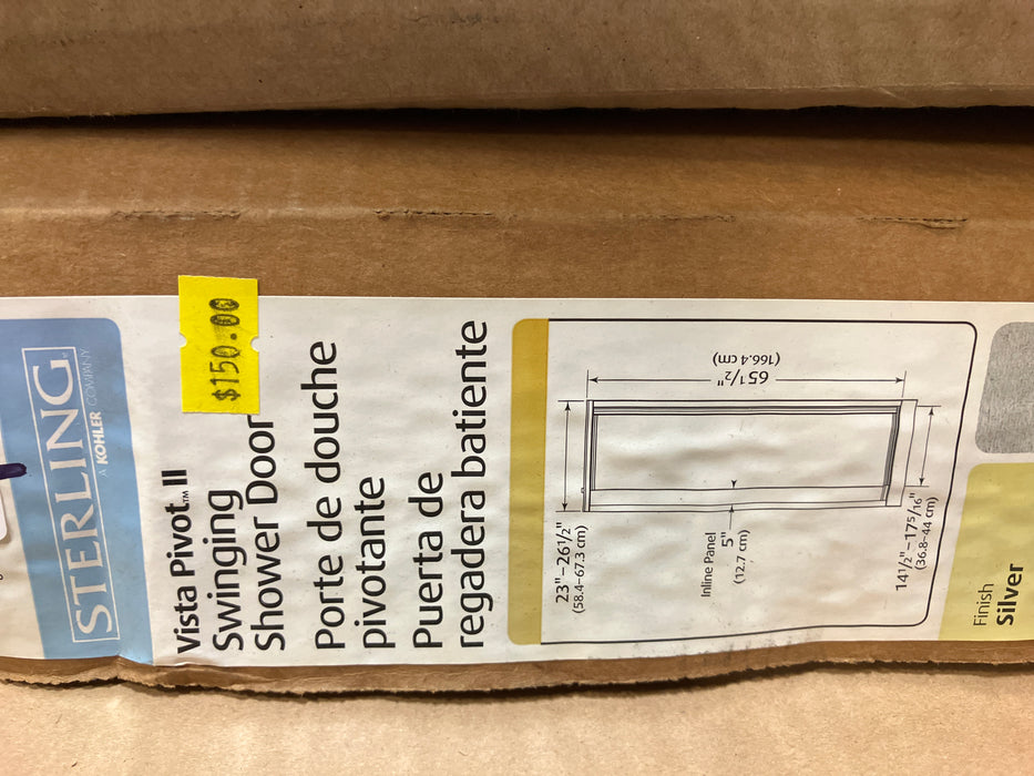 Sterling Vista Pivot II Shower Door