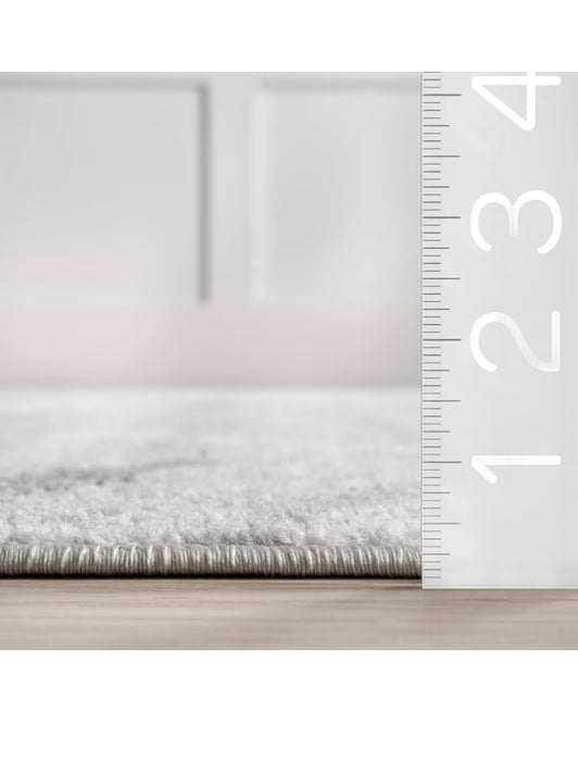 nuLOOM Thigpen Grey 8 ft. 2-inch x 11 ft. 6-inch Indoor Area Rug (new)