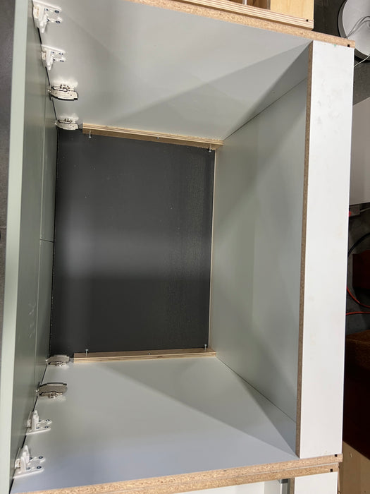 Evergreen Fog Base Kitchen Cabinets (new)