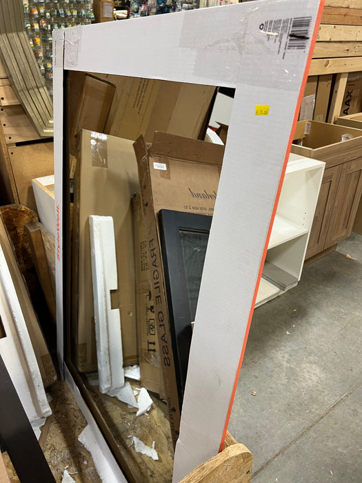 StyleWell 36-inch W x 48-inch H Rectangular Beveled Edge Frameless Mirror (new)