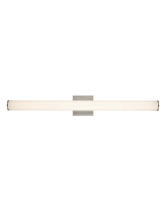 Bel Air Lighting Whitley 36-inch Brushed Nickel Integrated LED Bathroom Vanity Light with Round Linear Acrylic Shade (new)