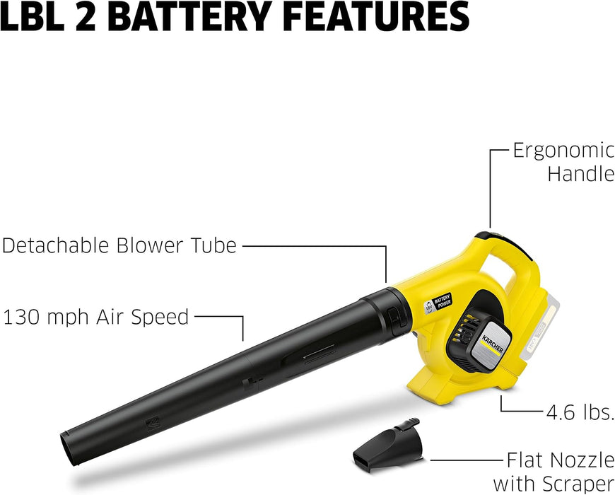 Kärcher 18V LBL 2 Cordless Leaf Blower (Battery Not Included)