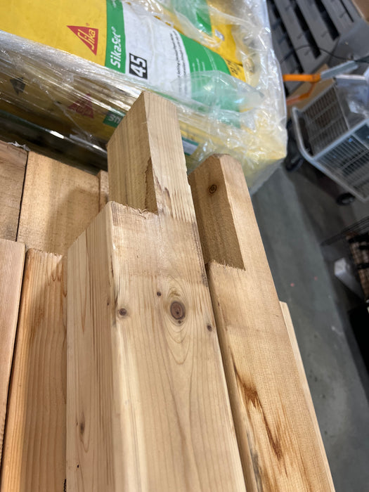 Post V-Grooved Cedar 4x4 54” Posts (new)