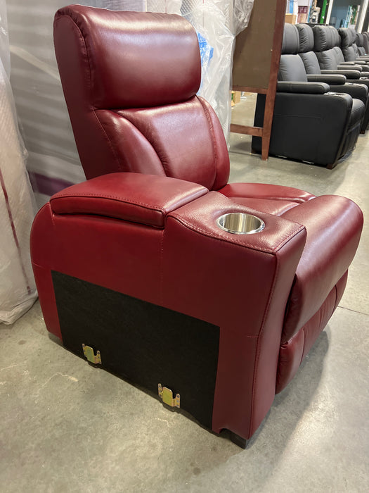 Theatre Recliner Chair Manual Unfinished Sides(new)