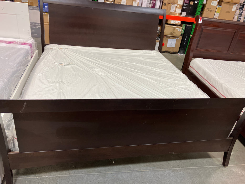 Brown King Bed Frame (Used)