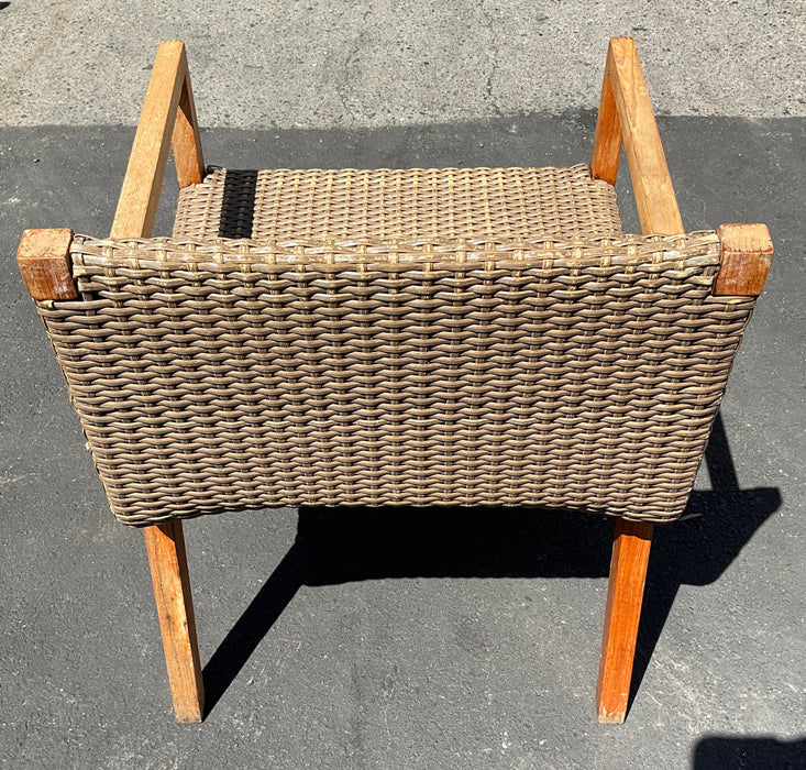 Brown Rattan Chair (Used)