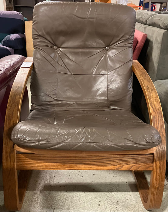 Brown Padded Chair