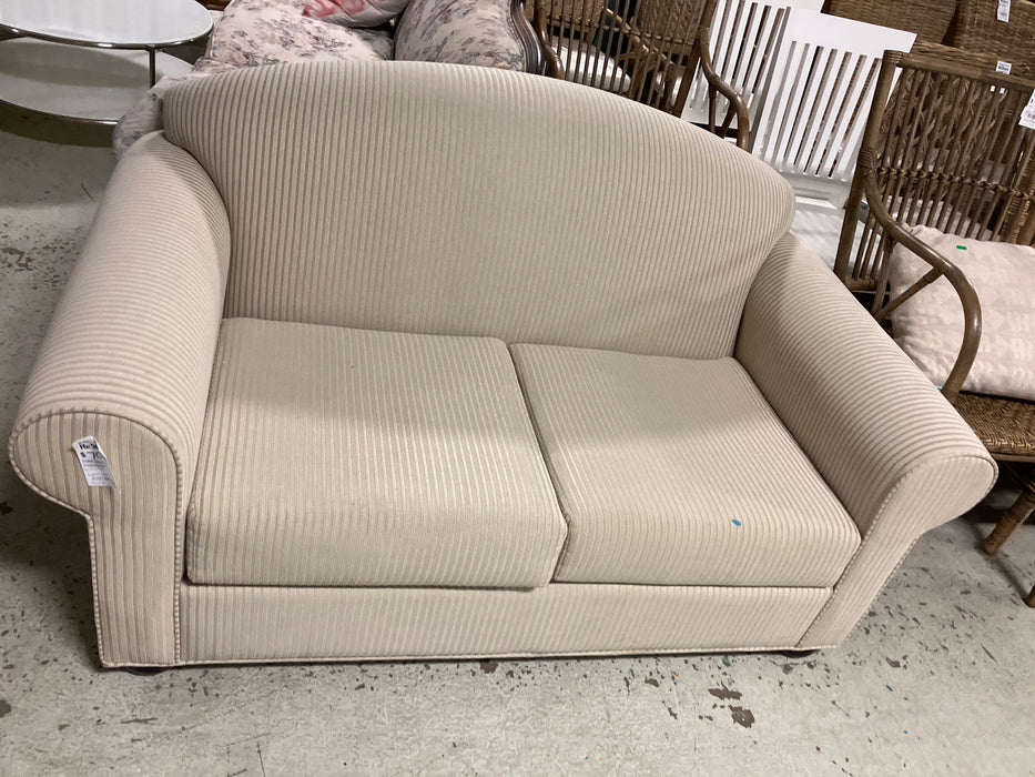 Beige Loveseat (used)