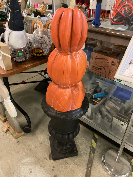 Stacked pumpkins