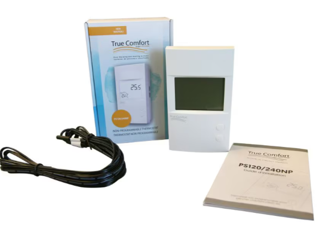 True Comfort Non Programmable Thermostat For Homes — Habitat for ...