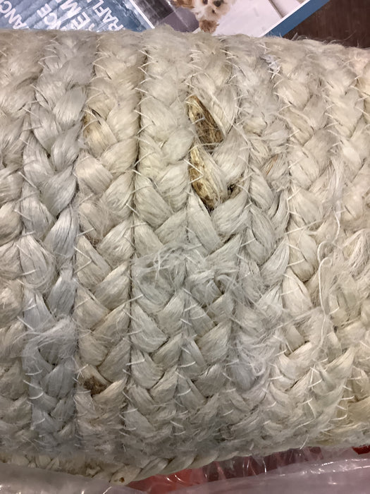 nuLOOM Hand Woven Rigo Jute Rug Off-White 4 ft. x 6 ft. Indoor Area Rug (Used)