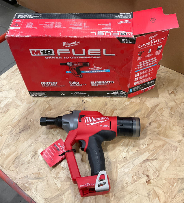 Milwaukee M18 One-Key Brushless 1/4 in. Lockbolt Tool (Tool-Only)