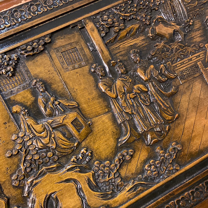 Ornate Hand Carved Chest