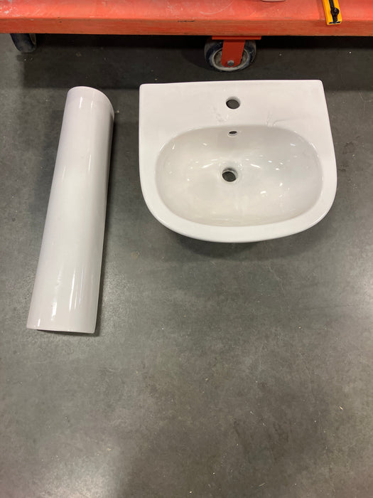 American Standard Compact Klassi Pedestal Sink (New)