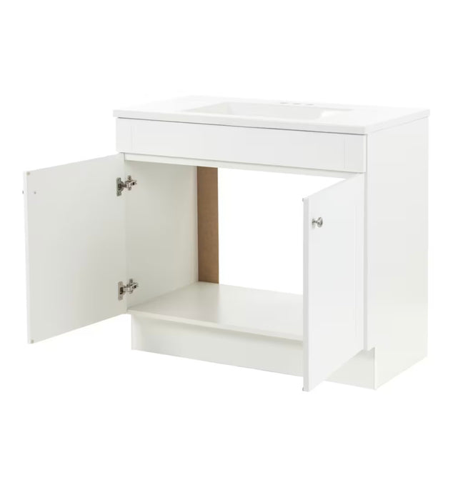 St. Paul Addison 36-inch W Bathroom Vanity in White (new)