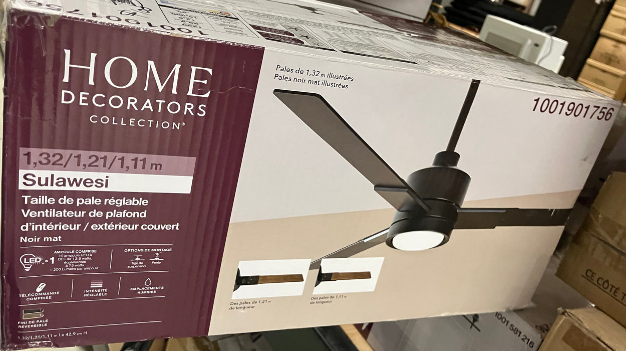 LED Ceiling Fan with Remote