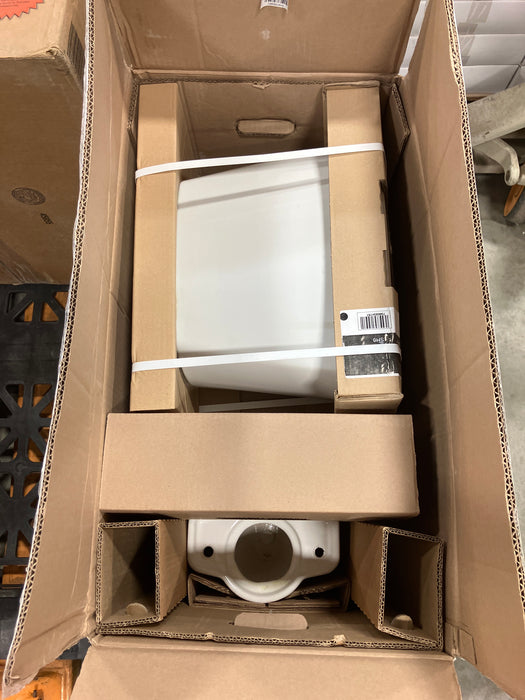 American Standard Cadet 2-Piece 4.8 Lpf Single Flush Chair Height Elongated Toilet in White