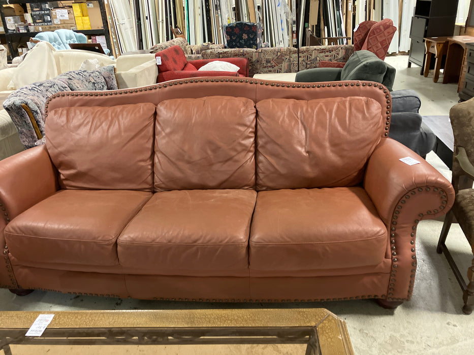 Leather couch (used)