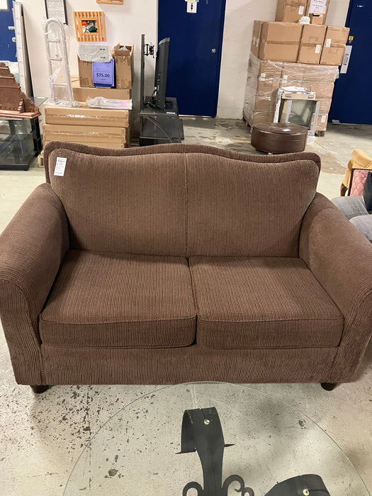 Brown Loveseat