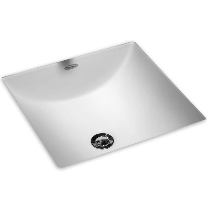 American Standard 0426000.020 Studio Care 13 by 13-Inch Under Counter Lavatory Sink, White (new)