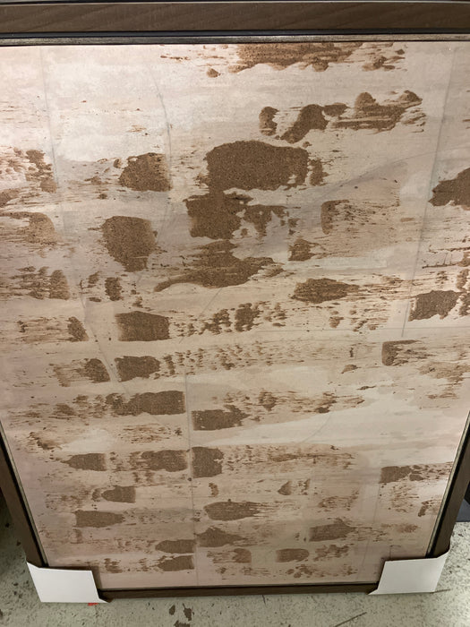 Large Brown & Cream Abstract Artwork