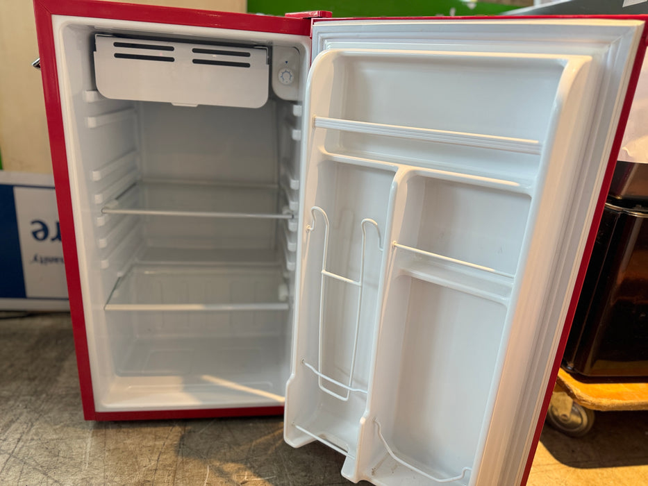 Red Mini Fridge   NOT TESTED