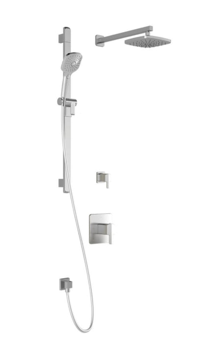 Kalia Grafik TD2 Chrome Shower System with Thermostatic Valve (New)