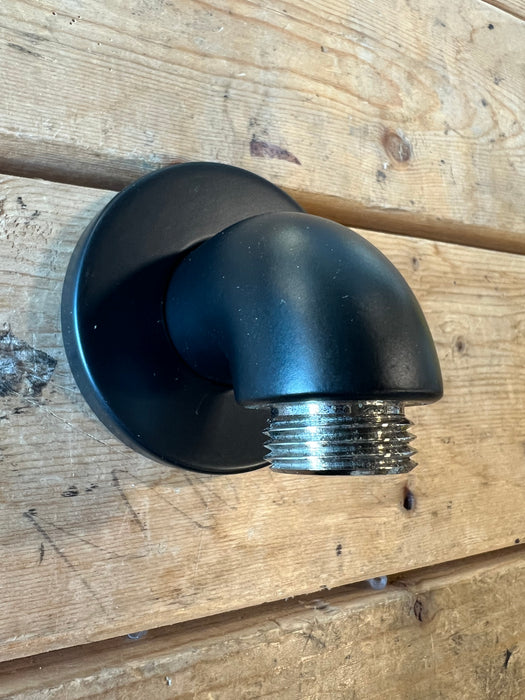 KOHLER Purist Wall-Mount Supply Elbow with Check Valve in Matte Black (new)
