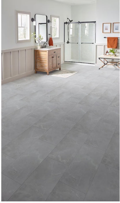 Lifeproof Grandview Marble 6.5mm x 11.9 in. W x 23.8 in. L 22MIL Click Lock Waterproof Luxury Vinyl Tile Flooring (17.7 sq.ft./case)