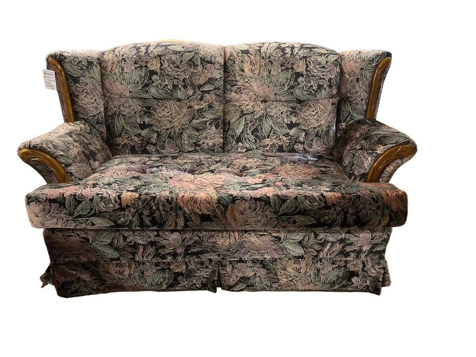 Floral Loveseat (used)