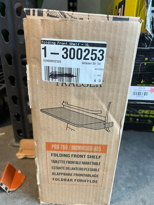Traeger Folding Front Shelf - XL (new)