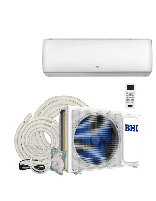 BHI Smart Mini split 12,000 BTU 17 SEER Ductless Air Conditioner with Heat Pump (115V) (new)