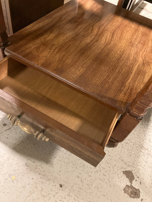 Glass top Side Table (used)