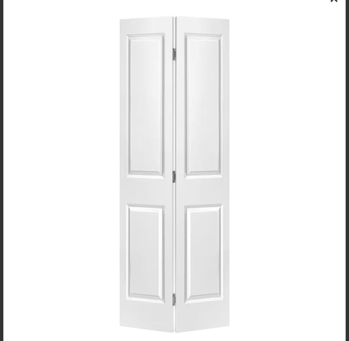 Masonite 30-inch x 80-inch Primed 2 Panel Hollow Core Smooth Interior Bi-fold Door (New)