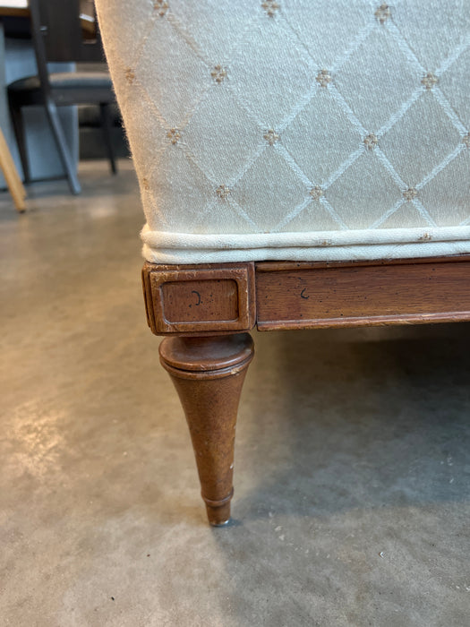 Vintage Cream Armchair