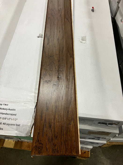 GUOYA Hickory Natural 1/2-inch x 5-inch x Varying Length Engineered Hardwood Flooring (26.48 sq.ft./case)