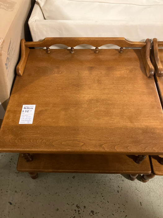 Side Table With Storage( Used)