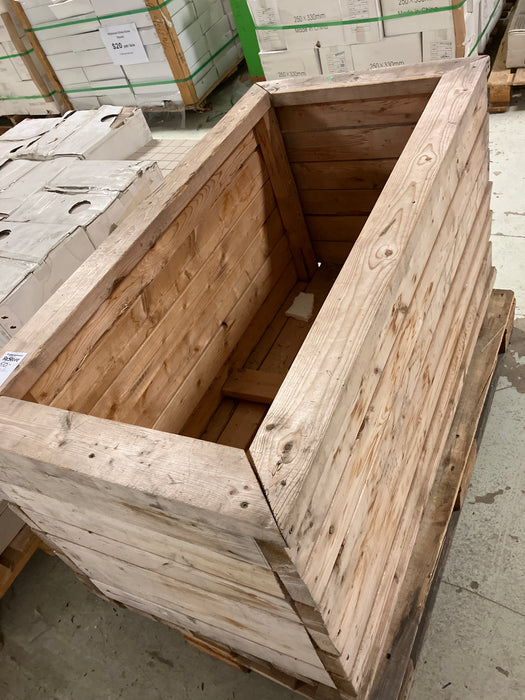 Wooden planter