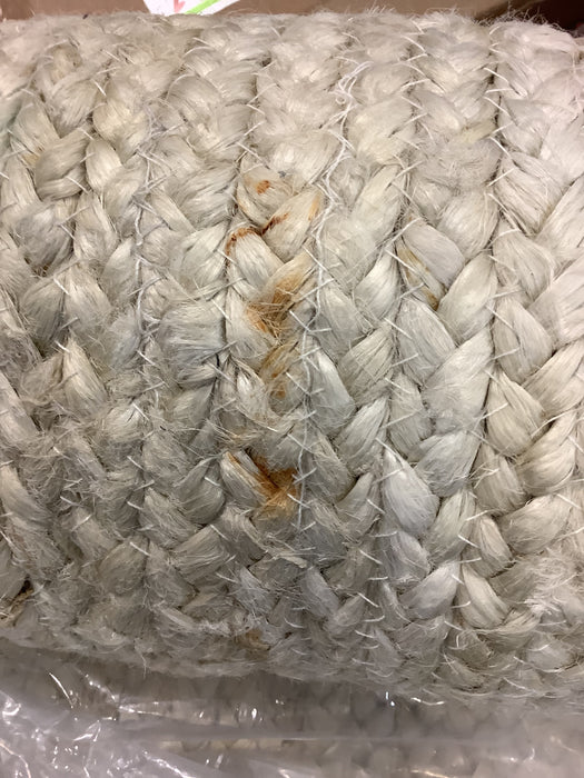 nuLOOM Hand Woven Rigo Jute Rug Off-White 4 ft. x 6 ft. Indoor Area Rug (Used)