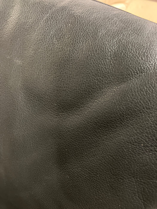 Leather chair with Footstool (used)