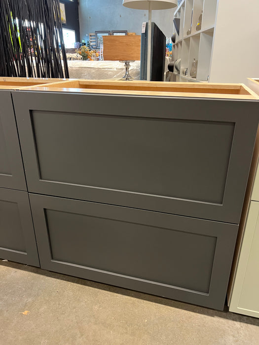 Blue Haze Base Kitchen Cabinets with Drawers (new)