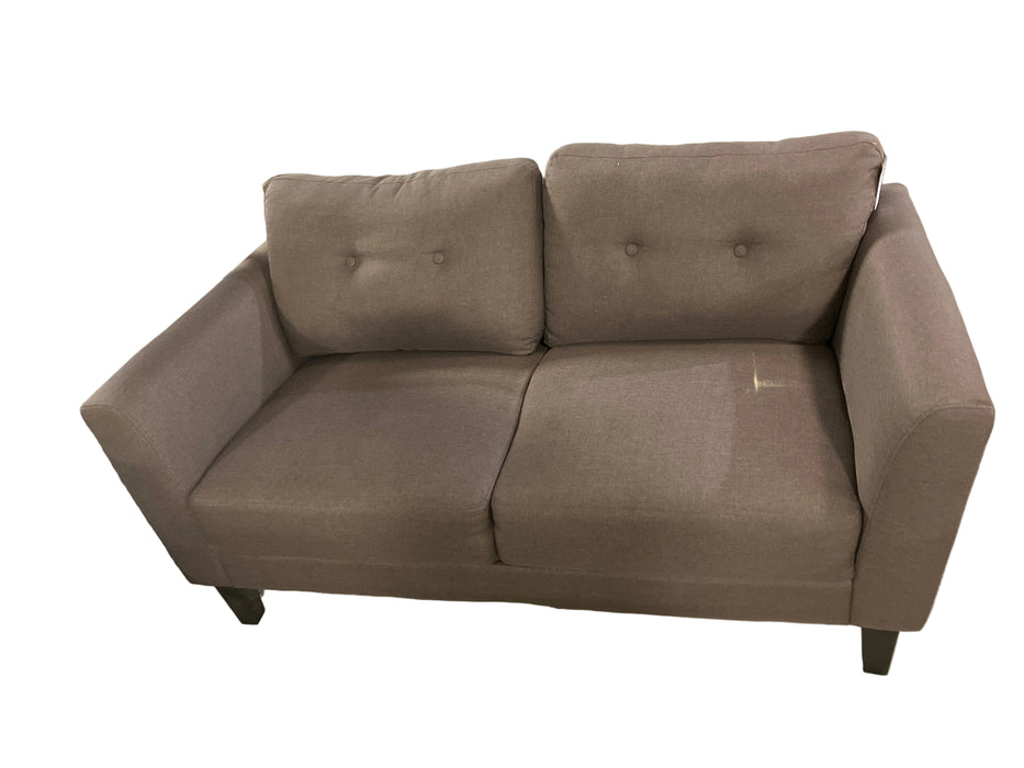 Brown Loveseat (used)