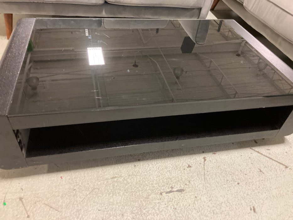 Black coffee table (used)