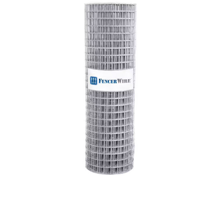 Fencer Wire 2 inch x 2 inch 4 ft. x 50 ft. 10-Gauge Galvanized Welded Fence (new)
