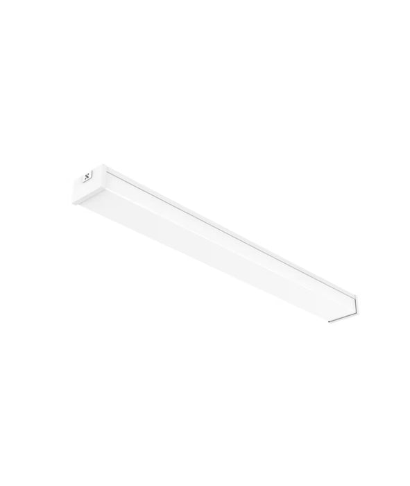 Commercial Electric 4 ft Wraparound Dimmable 3CCT Integrated LED Wrap Light White (new)