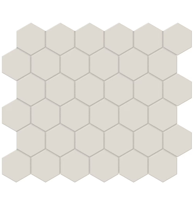 Anatolia 2-inch Metro Desert Hexagon Glossy Porcelain Mosaic (New)