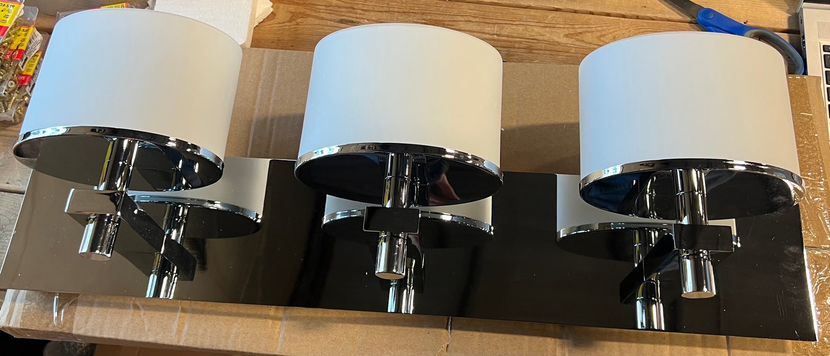 Alice Ombra Vanity 3 Light Chrome (new)